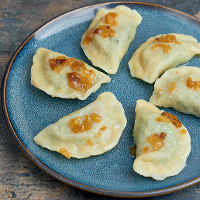 #Pierogi ze szpinakiem