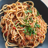 *Makaron bolognese wieprzowe