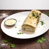 #Fajita z kurczakiem + dip